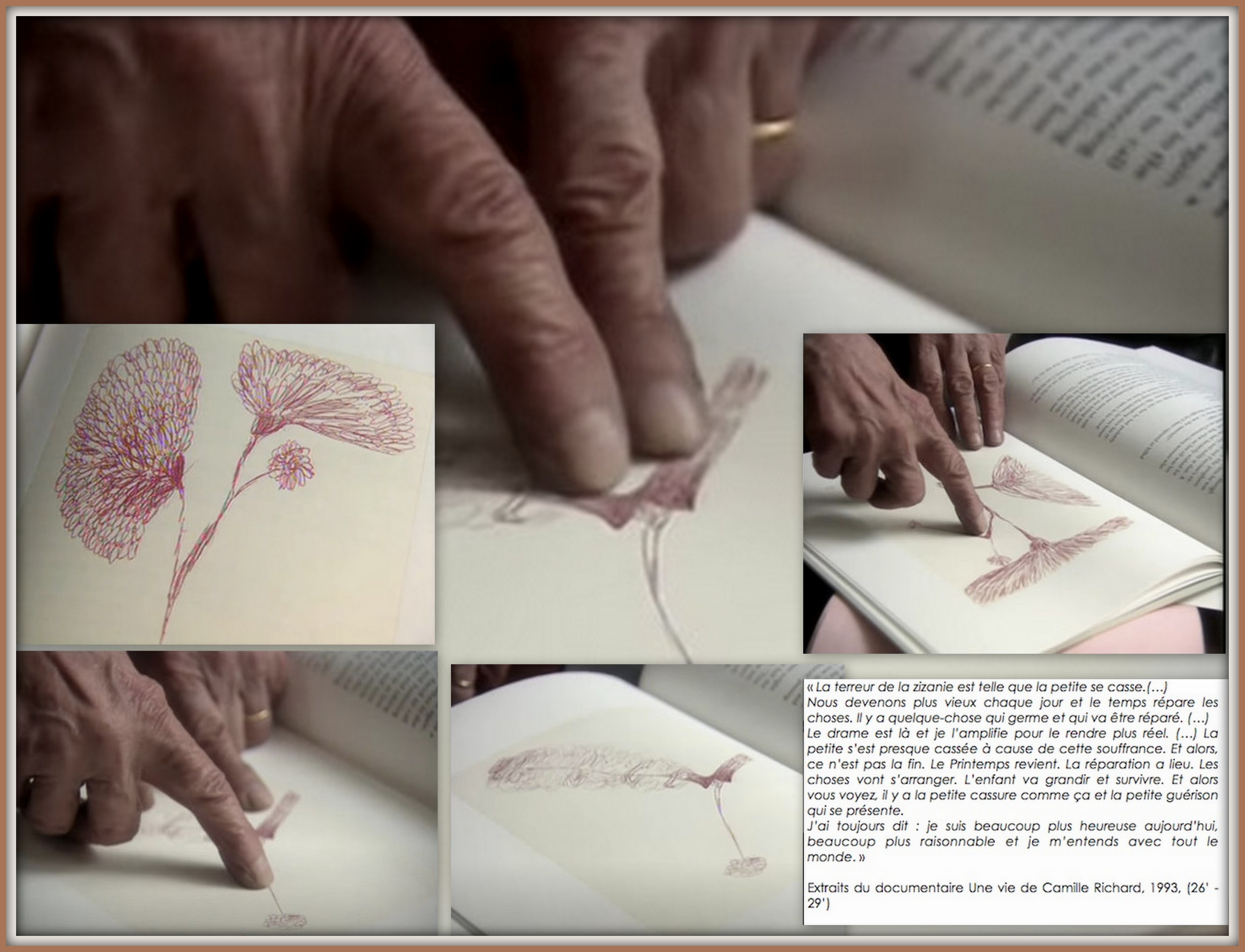 Quand Louise Bourgeois commente ses dessins