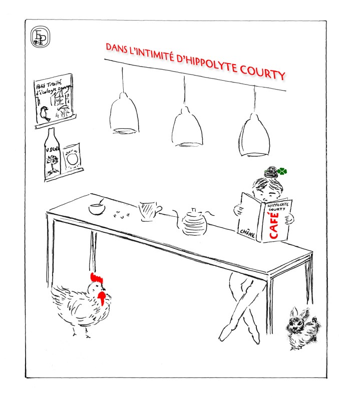 Dans l'intimité de Hippolyte Courty L'arbre à café Terre des hommes soin des sens soin de soi confinement