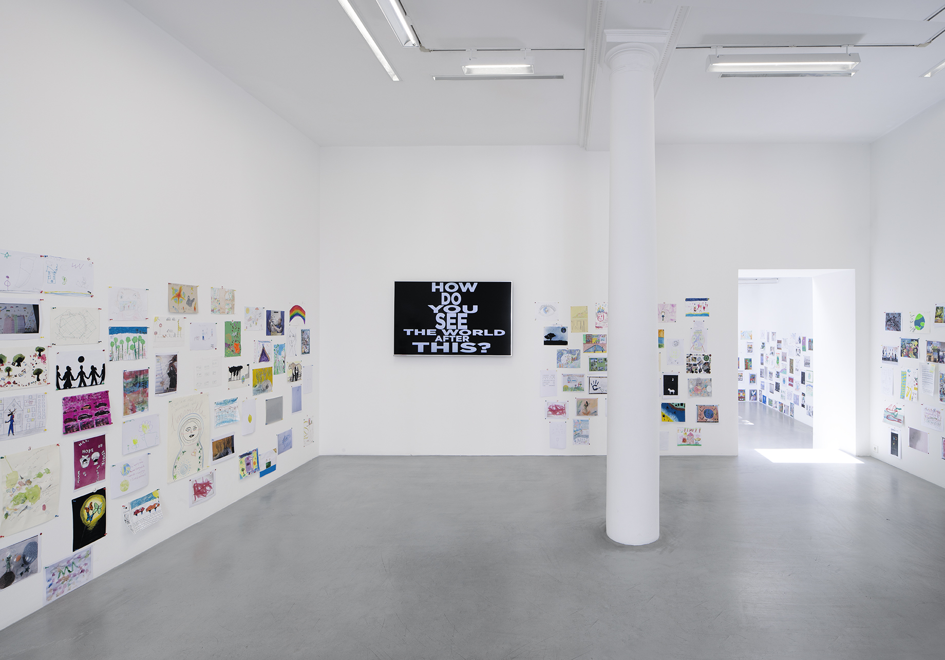 Galerie Kamel Mennour What world  do you see after this ?