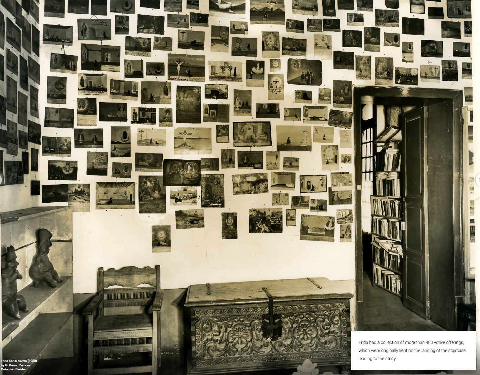 Collection d'ex votos 1950