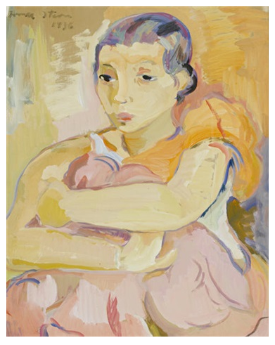 Portrait of a Cape Malay girl Irma Stern 1936