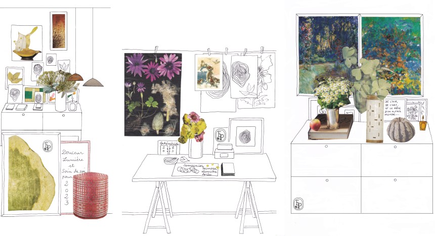 Collage méditatif - voeux 2023 Collage méditatif © Émilie Pruvost tous droits réservés