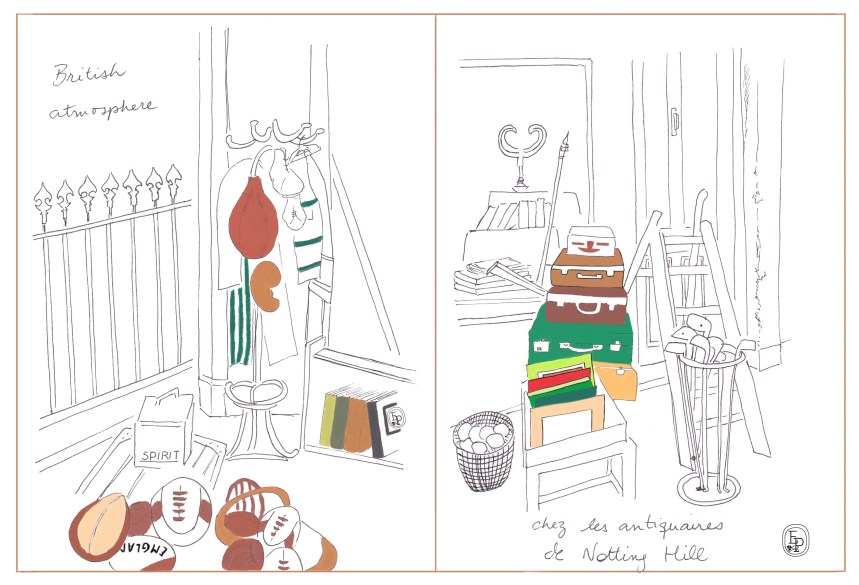 Carnet de voyage - Notting Hill - © Émilie Pruvost tous droits réservés