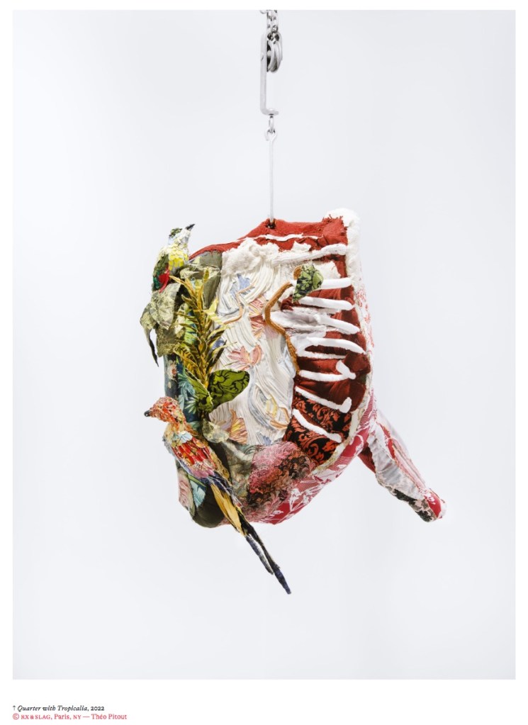 Quarter with Tropicalia, Tamara Kostianovsky, 2022 © rx & slag, Paris, ny — Théo Pitout